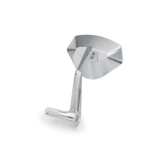 Puig Hi-Tech 5 Stuureind Spiegel Zilver – Compact, Verstelbaar & E-Keur (Per Stuk)