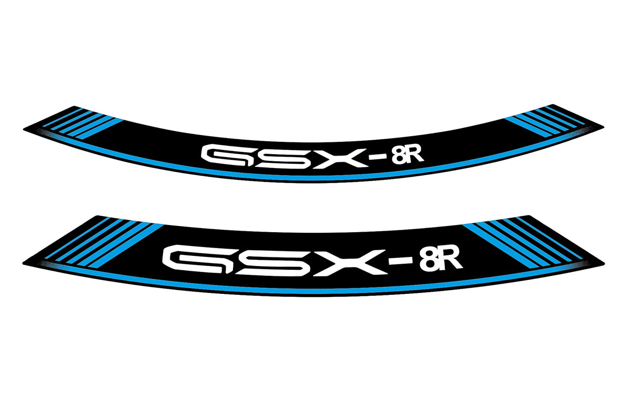Puig Velgsticker Set - Suzuki GSX-8R 2024-2026 - Blauw / Zilver