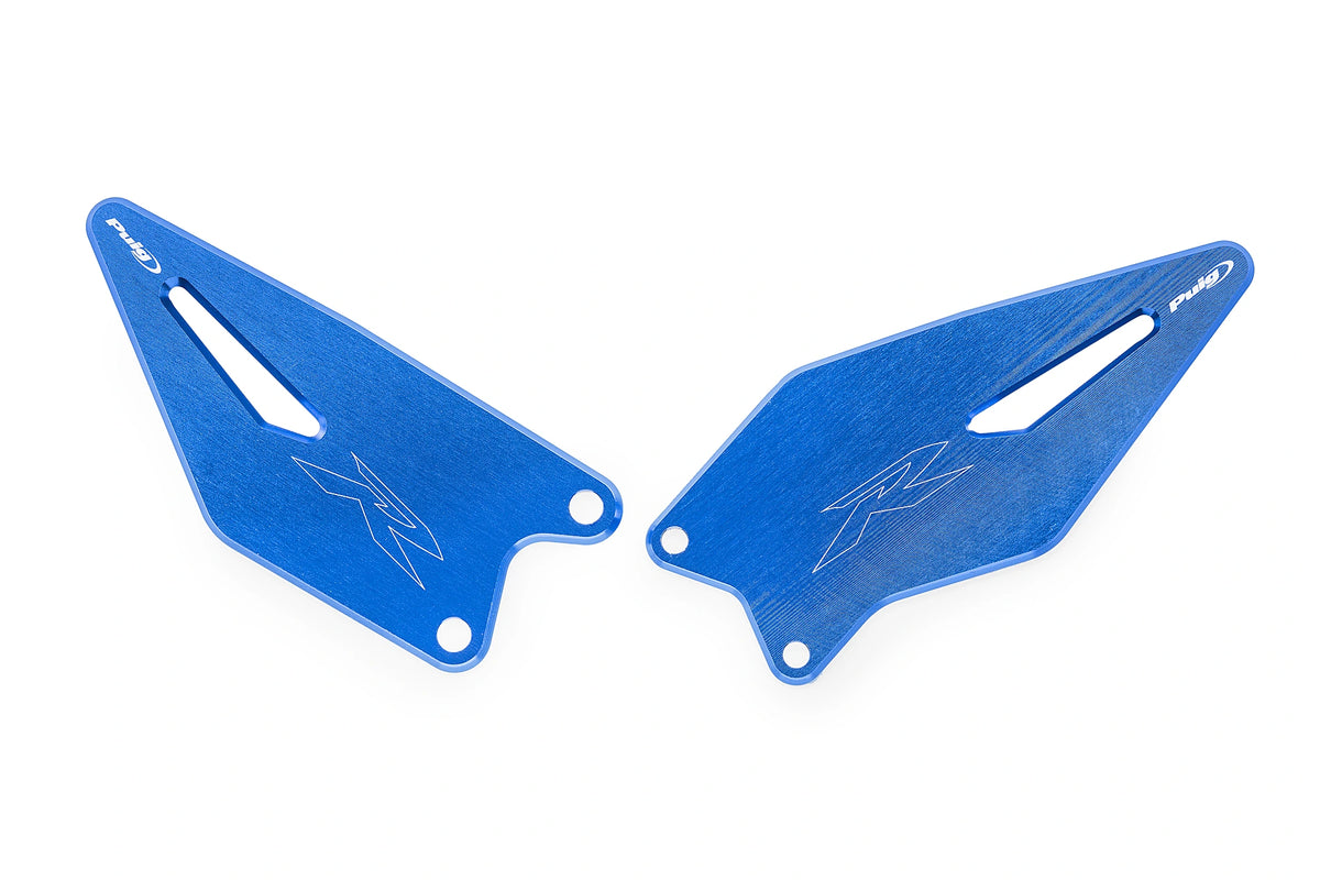 Puig Heelplates - Kawasaki ZX6-R 2024-2026 - Zwart / Blauw en meer