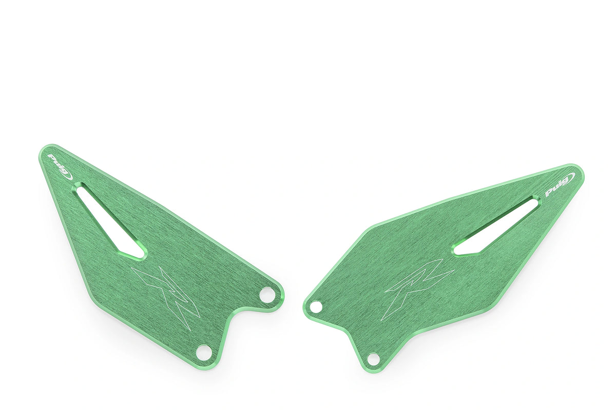 Puig Heelplates - Kawasaki ZX6-R 2024-2026 - Zwart / Blauw en meer