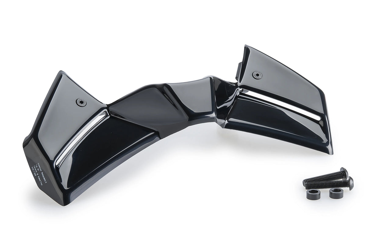 Puig Naked Front Spoiler - Yamaha MT-09 2024-2026 | MT-09 SP 2024-2026 - Zwart / Mat Zwart en meer