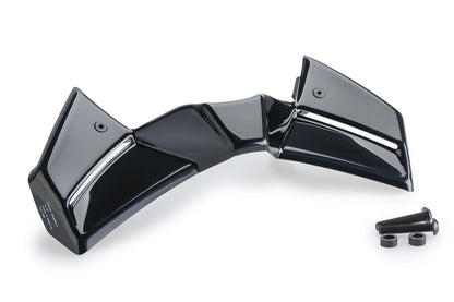 Puig Naked Front Spoiler - Yamaha MT-09 2024-2026 | MT-09 SP 2024-2026 - Zwart / Mat Zwart en meer