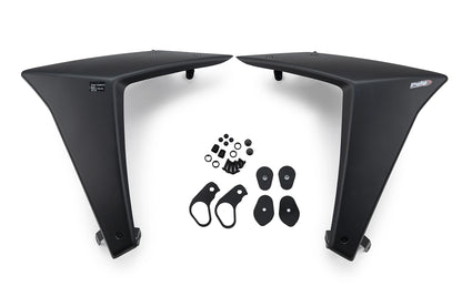 Puig Downforce Zijspoilers - Yamaha MT-09 2024-2026 | MT-09 SP 2024-2026 - Carbon Look / Mat Zwart
