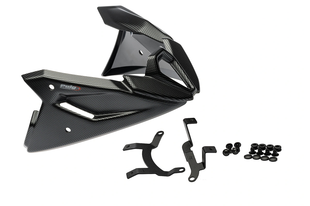 Puig Motorspoiler - KTM 125 Duke 2021-2026 - Carbon Look / Mat Zwart