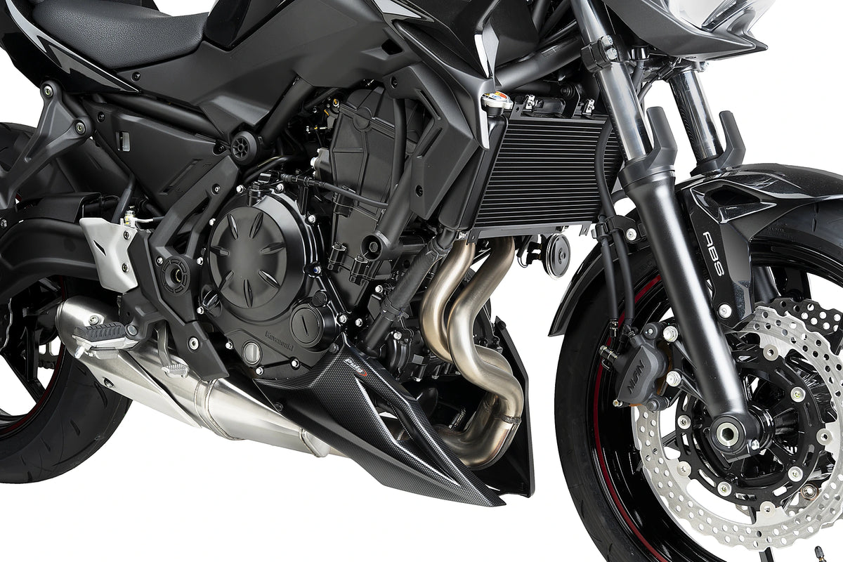 Puig Motorspoiler - Kawasaki Z650 2020-2026 | Z650S 2026 - Zwart / Mat Zwart en meer
