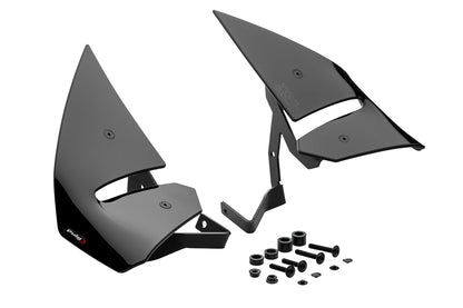 Puig D12 Zijspoilers - Honda X-ADV 2025-2026 - Zwart / Mat Zwart en meer