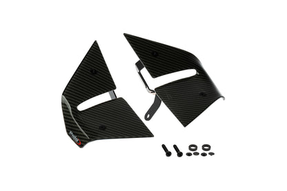 Puig D12 Zijspoilers - Yamaha T-MAX XP560 2022-2026 - Zwart / Mat Zwart en meer