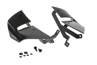 Puig D12 Zijspoilers - Aprilia Tuono 457 2025-2026 - Zwart / Mat Zwart en meer