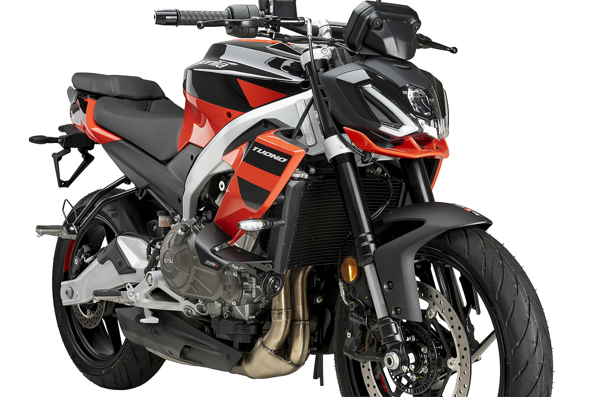 Puig D12 Zijspoilers - Aprilia Tuono 457 2025-2026 - Zwart / Mat Zwart en meer