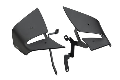 Puig D12 Zijspoilers - Kawasaki Z1100 2025-2026 | Z1100 SE 2025-2026 - Zwart / Mat Zwart en meer