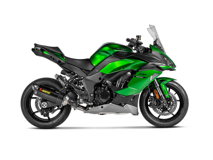 Optionele Akrapovič Uitlaat Accessoires - Kawasaki Ninja 1000SX 2020-2024 | Ninja 1100SX 2025-2026 - Heat Shield (Carbon) - Motor Accessoires