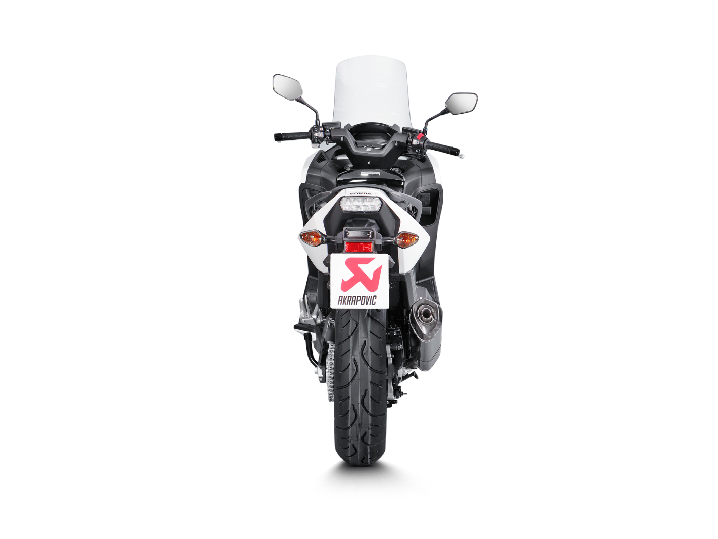 Akrapovič Uitlaat - Honda Integra 2012-2020 | NC700 / NC750S 2012-2020 | NC700/ NC750X 2012-2020 - Slip-On Line (Carbon) Integra - Motor Accessoires