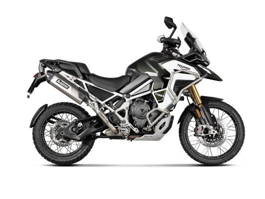 Akrapovič Uitlaat - Triumph Tiger 1200 GT / RALLY & meer - Slip-On Line (Titanium)