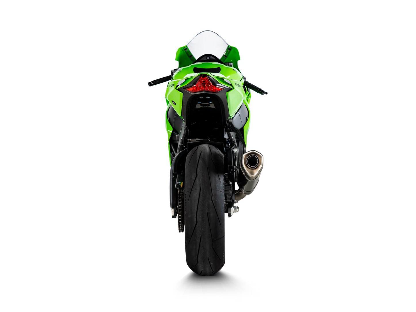 Akrapovič Uitlaat - Kawasaki Ninja ZX-10R 2021-2025 | Ninja ZX-10R 2026-2026 | Ninja ZX-10RR 2021-2025 | Ninja ZX-10RR 2026-2026 - Slip-On Line (Carbon) - Motor Accessoires