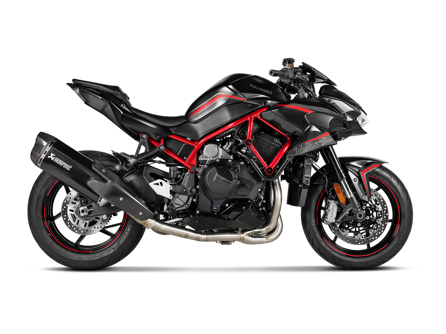 Akrapovič Uitlaat Voorbocht - Kawasaki Z H2 2020-2023 - Optional Header (SS) - Motor Accessoires