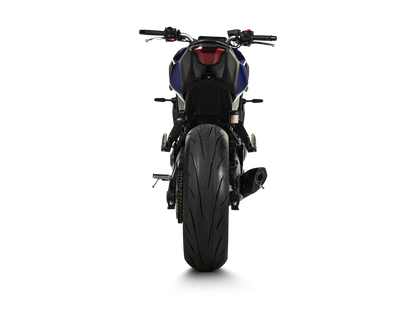 Akrapovič Uitlaat - Yamaha MT-07/FZ-07 2014-2026 | Tracer 7 / GT 2020-2026 | XSR 700 / XTribute 2016-2026 - Racing Line (Carbon) - Motor Accessoires