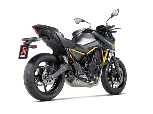 Akrapovic Uitlaat - Motor Accessoires - Kawasaki Z650 - 2021 t/m 2026 - Racing Line (Titanium) - Euro 5+