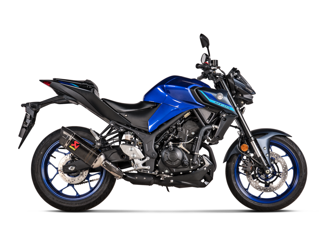 Akrapovic Uitlaat - Motor Accessoires - Yamaha MT-03 - Slip-On Line (Carbon) - Euro 5