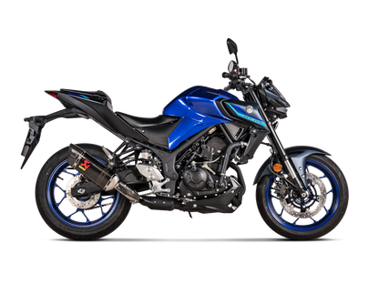 Akrapovic Uitlaat - Motor Accessoires - Yamaha MT-03 - Slip-On Line (Carbon) - Euro 5