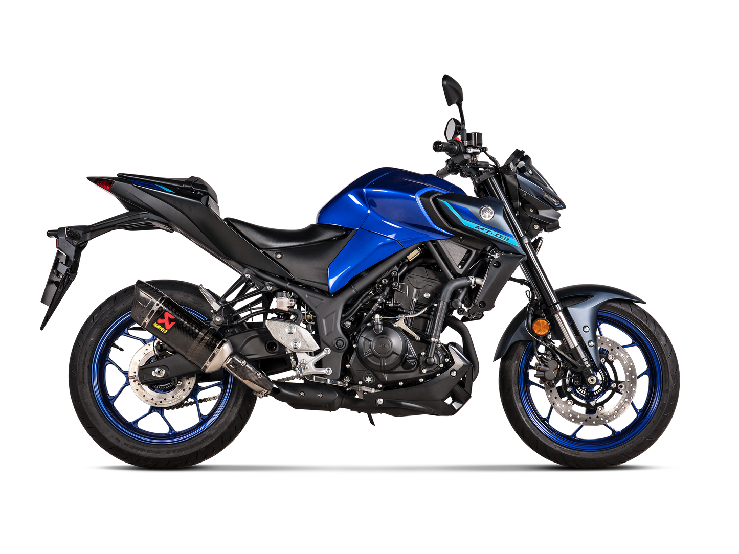 Akrapovič Uitlaat - Yamaha MT-03 2022-2026 | R3 2022-2026 - Slip-On Line (Carbon) - Motor Accessoires
