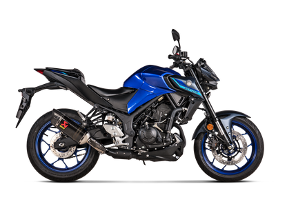 Akrapovič Uitlaat - Yamaha MT-03 2022-2026 | R3 2022-2026 - Slip-On Line (Carbon) - Motor Accessoires