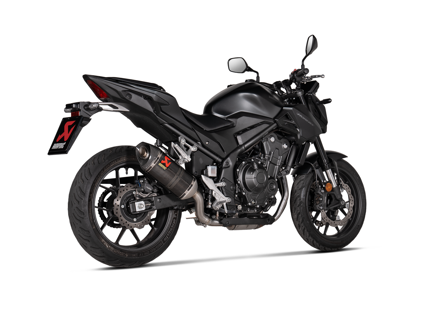 Akrapovič Uitlaat - Honda CB400/500X 2020-2024 & meer - Slip-On Line (Carbon)