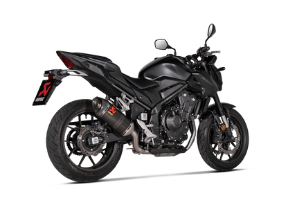 Akrapovič Uitlaat - Honda CB400/500X 2020-2024 & meer - Slip-On Line (Carbon)
