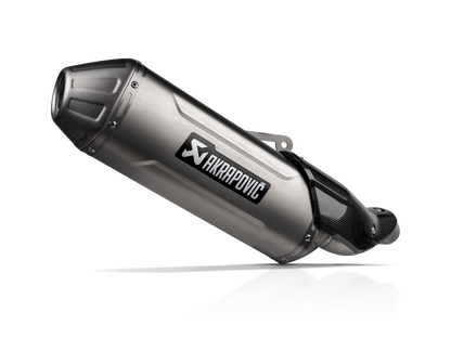 Akrapovič Uitlaat - Kawasaki KLE 500 2026 - Slip-On Line (Titanium)