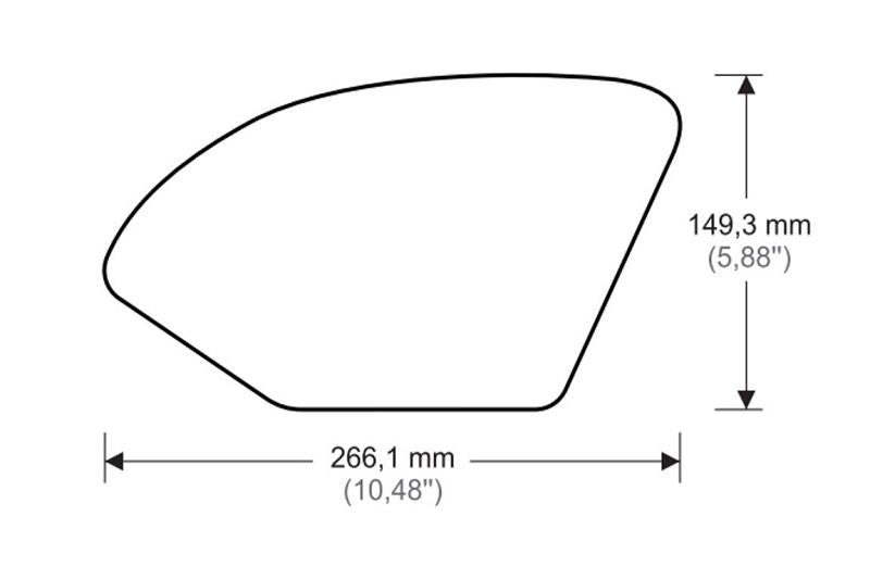 Tank Protector/Grip Stickers Zwart Puig Suzuki Gsx-R1000/R ’17-