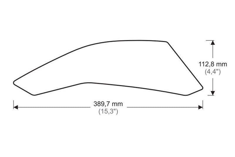 Tank Protector/Grip Stickers Zwart Puig Suzuki Gsx-S750 '17-/S1000Xr '20-