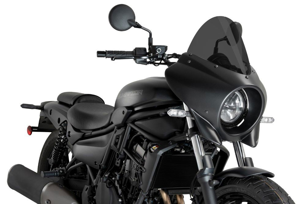 Semifairing Mirage Touring Glanzend Zwart Puig Kawasaki Eliminator 500 '24-