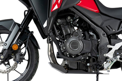 Carterplaat Zwart Aluminium Puig Honda Cb500X '19-24 / Nx500 '24-