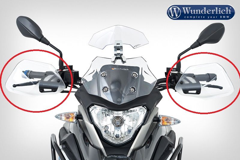 Hand Guards Bmw G310Gs/R - Clear Wunderlich