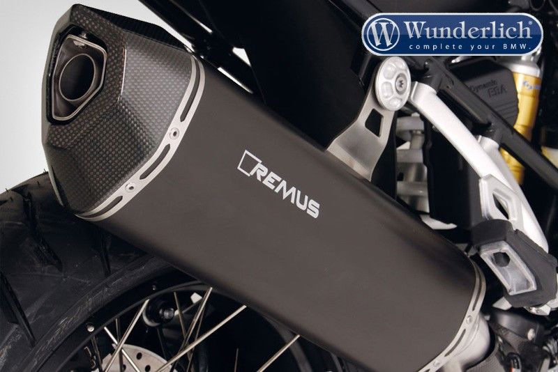 Remus Black Hawk (Euro3) Bmw R1200Gs Lc '13-'16/ Adventure '14-- Black Wunderlich