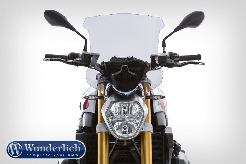 Windscreen R-Marathon High Bmw R1200R Lc - Smoked Grey Wunderlich