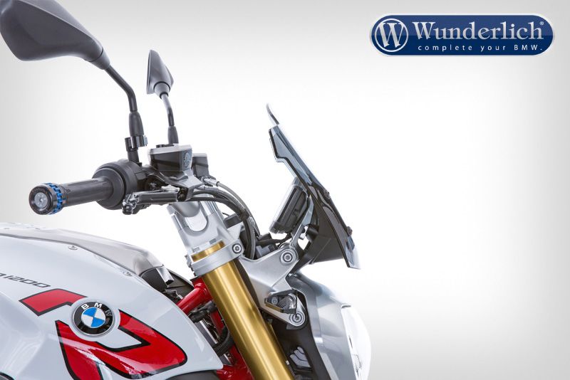 Windscreen R-Marathon Medium Bmw R1200R Lc - Smoked Grey Wunderlich