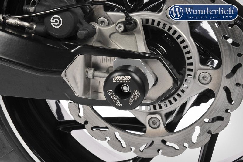 Crash Pad Rear Set Bmw F800R - Black Wunderlich