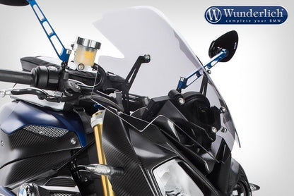 Windscreen Â»Marathonâ« High Bmw S1000R '14-- Clear Wunderlich