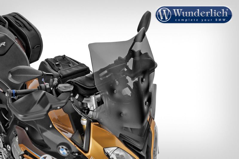 Windscreen Â»Marathonâ« Bmw S1000Xr - Smoked Grey Wunderlich
