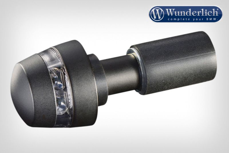 Kellermann Bar End Turn Signal Bl 2000 Set Bmw R Ninet Modellen/S1000R '14-- Black Wunderlich