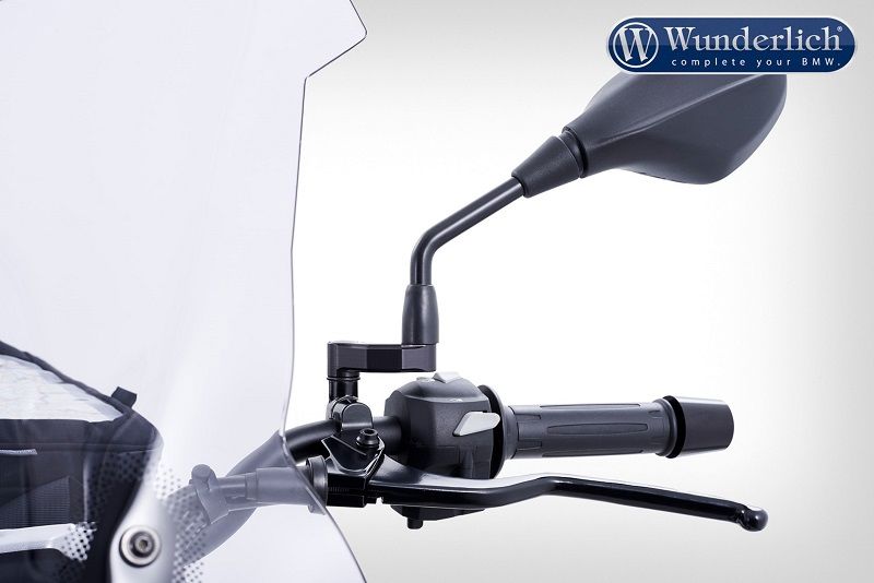 Ergo Mirror Extension Bmw G310Gs/R - Black Wunderlich