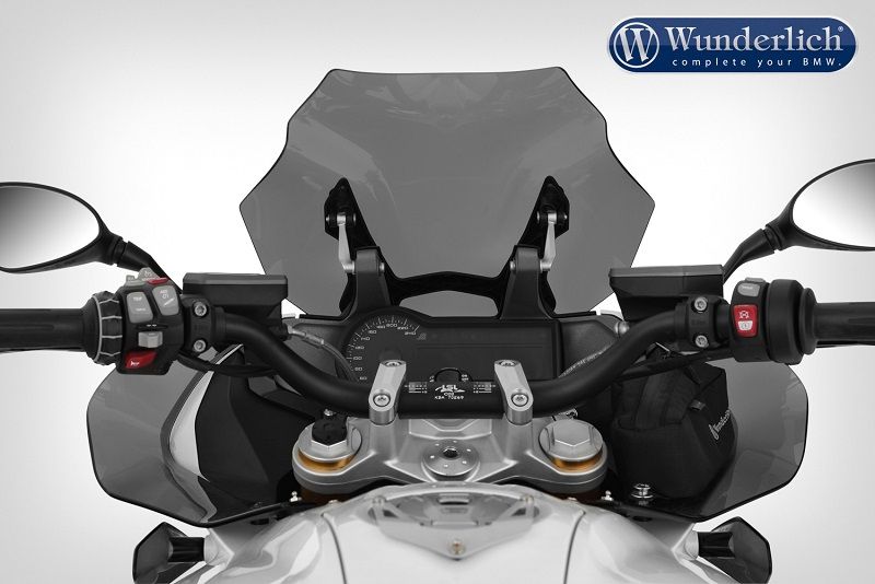 Flowjet Windshield Â»Sportâ« Bmw R1200Rs Lc - Smoked Grey Wunderlich