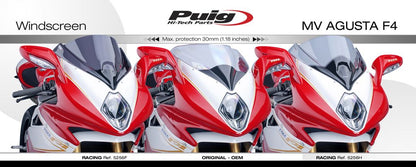 Vervangingsruit Puig Jetstream Mv Agusta F4S '10-/ F4Rr '13-