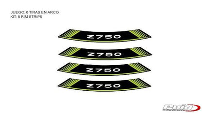 Velglint Puig Met Logo Kawasaki Z750