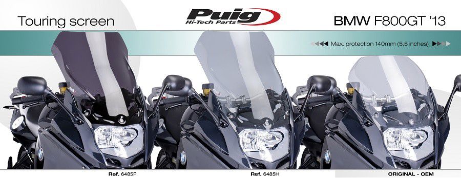 Vervangingsruit Touring Puig Bmw F800Gt '13-