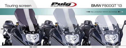 Vervangingsruit Touring Puig Bmw F800Gt '13-