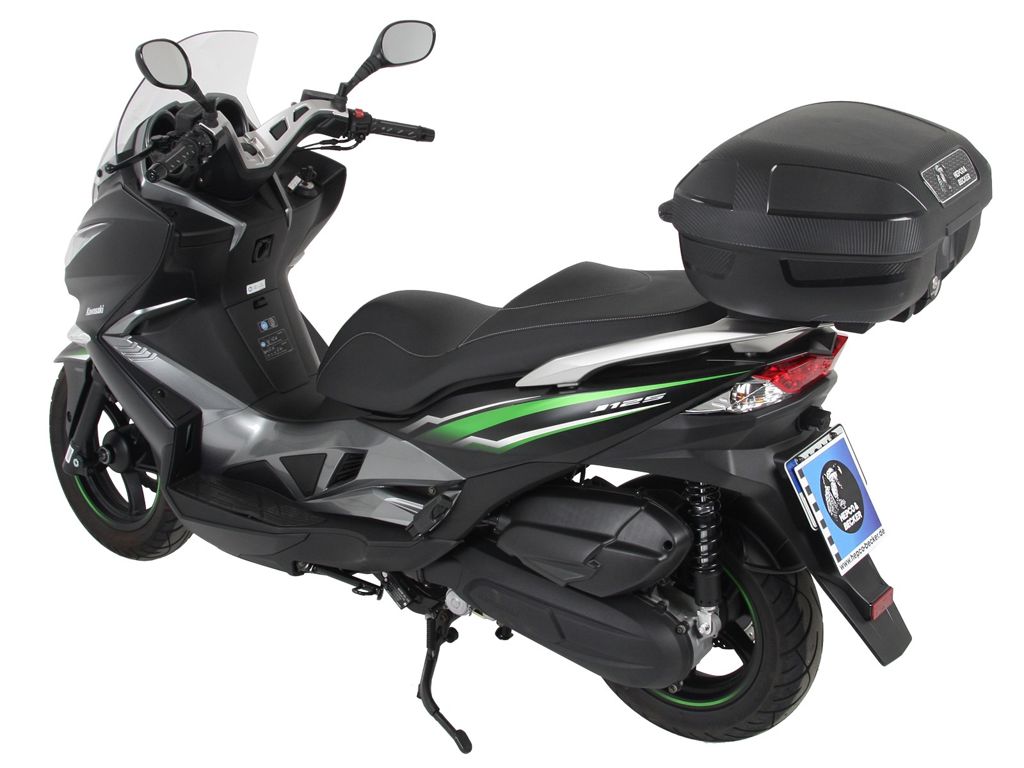 Topdrager Zwart Alurack Hepco&Becker Kawasaki J125 '16-/ J300 '14-