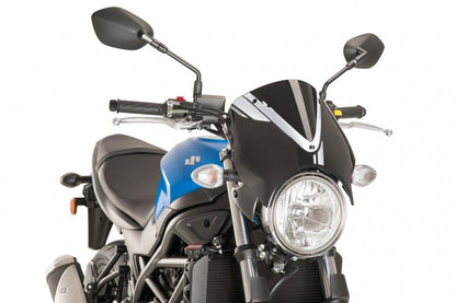 Windscherm Zwart Naked New Generation Puig Suzuki Sv650 '16-