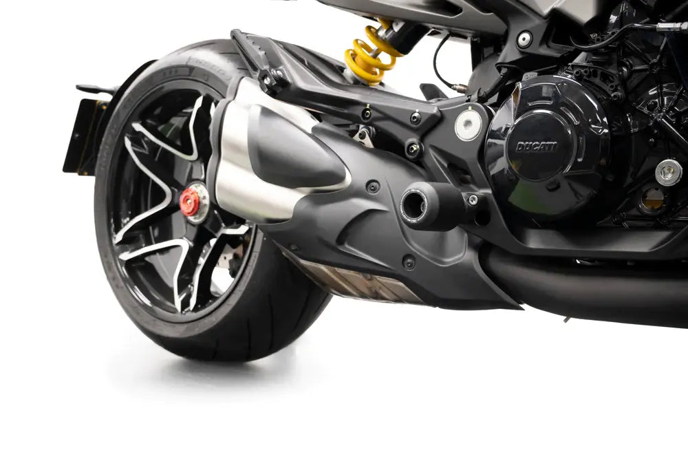 Crash bobbins (Rear Mounted) Evotech Performance Ducati X-Diavel V4 '25-