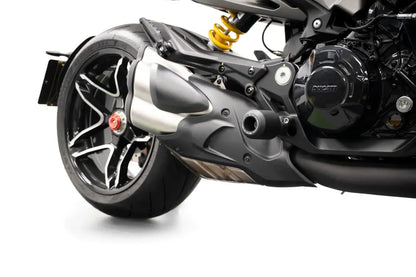 Crash bobbins (Rear Mounted) Evotech Performance Ducati X-Diavel V4 '25-
